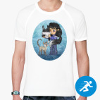 Мужская спортивная футболка