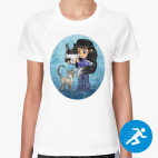 Женская спортивная футболка