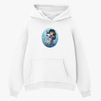 Толстовка худи оверсайз