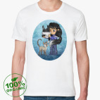 Мужская футболка органик