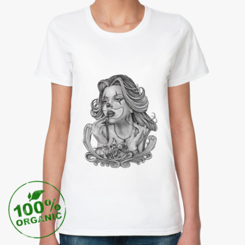 Женская футболка из органик-хлопка с принтом Chicano Girl