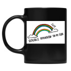 Кружка цветная UV-DTF