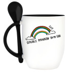 Кружка с ложкой