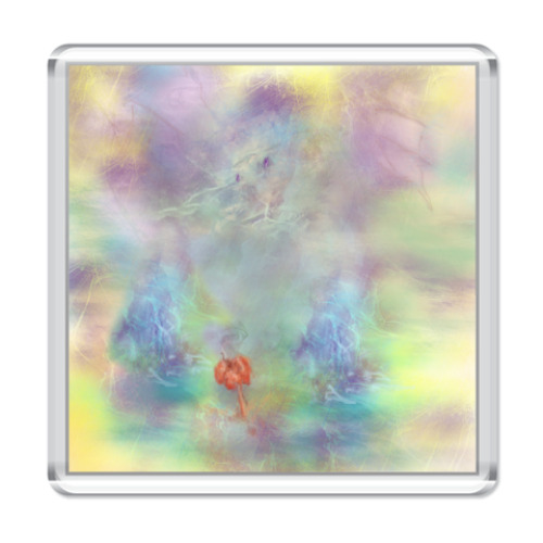 Магнит с принтом Монстряка