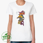 Женская футболка органик