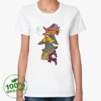 Женская футболка органик