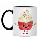 Кружка двухцветная