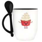 Кружка с ложкой