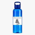 Прозрачная спортивная бутылка