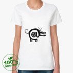 Женская футболка органик