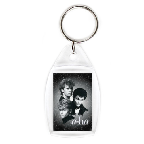 Брелок с принтом a-ha