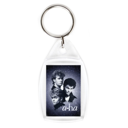 Брелок с принтом a-ha