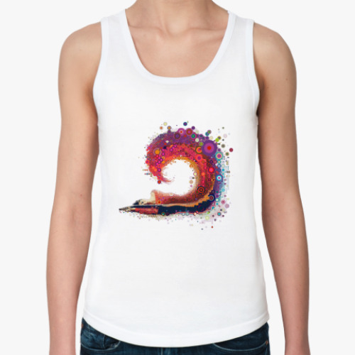 Женская майка с принтом Дизайн