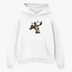 Толстовка худи оверсайз