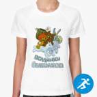 Женская спортивная футболка