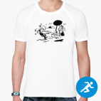 Мужская спортивная футболка