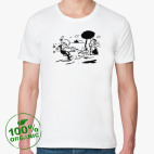 Мужская футболка органик