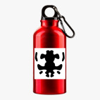 Металлическая бутылка 400 мл UV-DTF