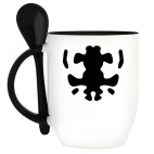 Кружка с ложкой