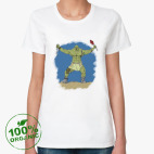 Женская футболка органик