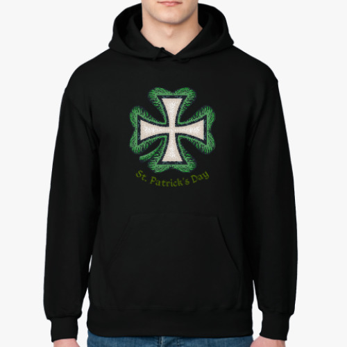 Толстовка худи с принтом День Св.Патрика