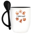 Кружка с ложкой