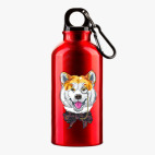 Металлическая бутылка 400 мл UV-DTF