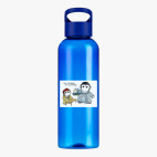 Прозрачная спортивная бутылка