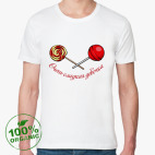 Мужская футболка органик