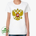 Женская футболка органик