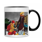 Кружка двухцветная