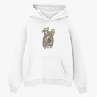 Толстовка худи оверсайз