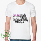 Мужская футболка органик