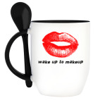 Кружка с ложкой