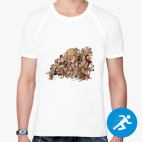 Мужская спортивная футболка