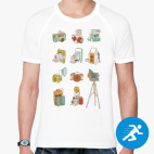 Мужская спортивная футболка