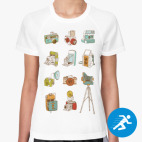 Женская спортивная футболка