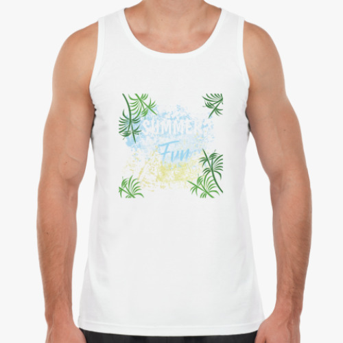 Майка с принтом 'Летнее веселье'