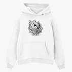 Толстовка худи оверсайз