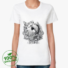 Женская футболка органик