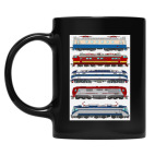 Кружка цветная UV-DTF