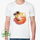 Мужская футболка органик