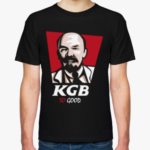 Футболка с принтом Ленин