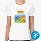 Женская спортивная футболка