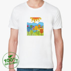 Мужская футболка органик