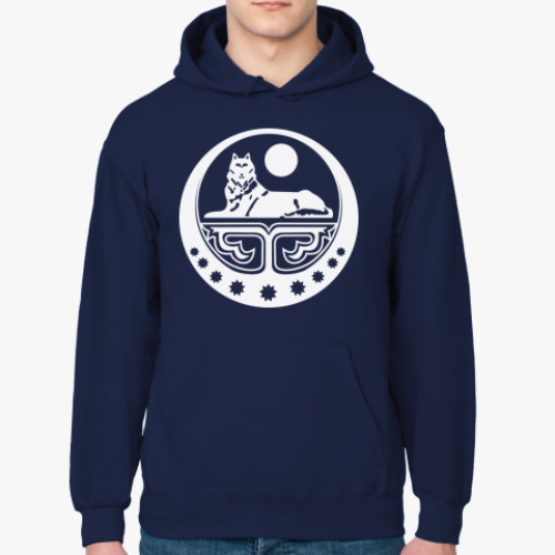 Толстовка худи с принтом  Чечня