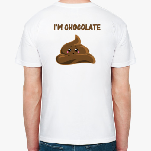 Футболка с принтом I'm sad shit