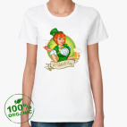 Женская футболка органик