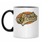 Кружка двухцветная