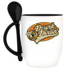 Кружка с ложкой